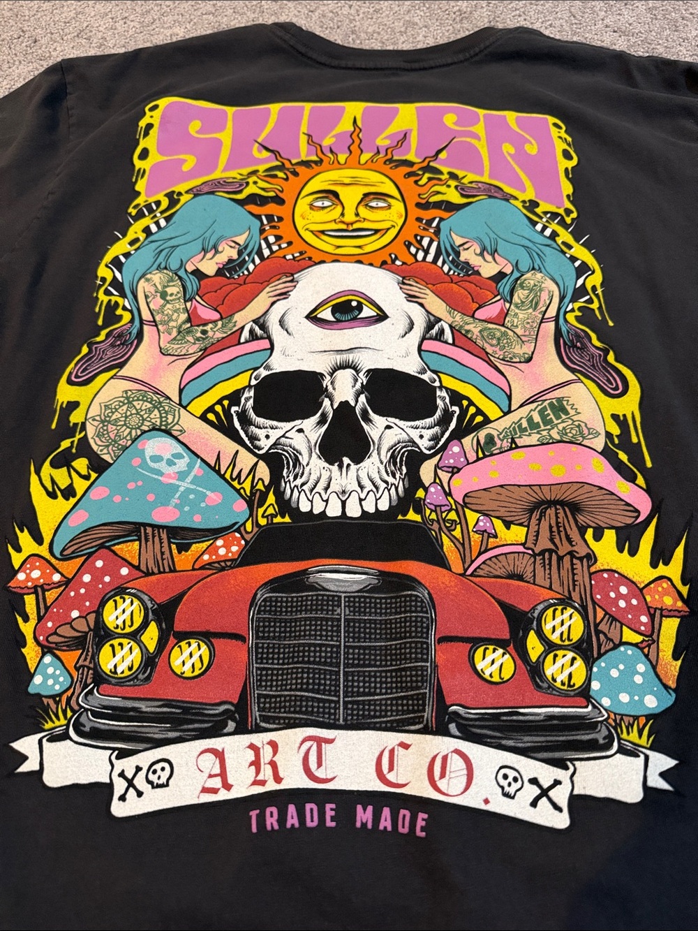 Sullen Black Short-Sleeve Graphic Tee